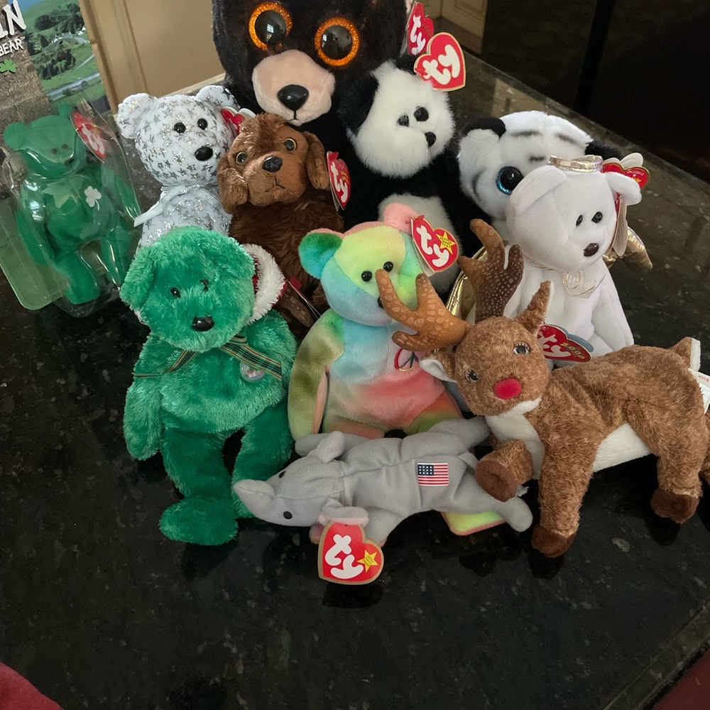 Winner’s Choice. Easter Special. Ty Multicolor Beanie Boo Plush Toy